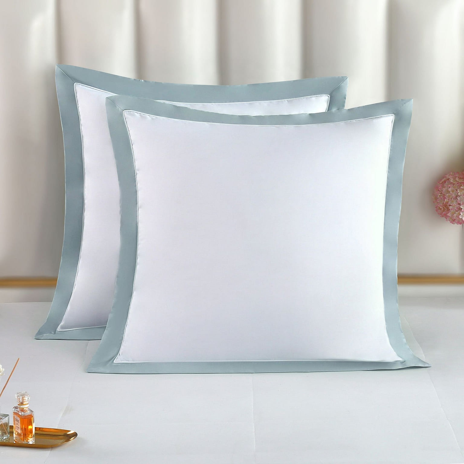 Long-staple Cotton Euro Sham Set of 2, 26" x 26" 1 ส่วน