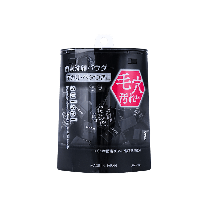 Kanebo Suisai Beauty Clear Black Powder Wash 1 케이스