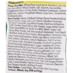 Samyang Buldak Ramen, Hot Chicken Curry Flavor pack of 5 1 each