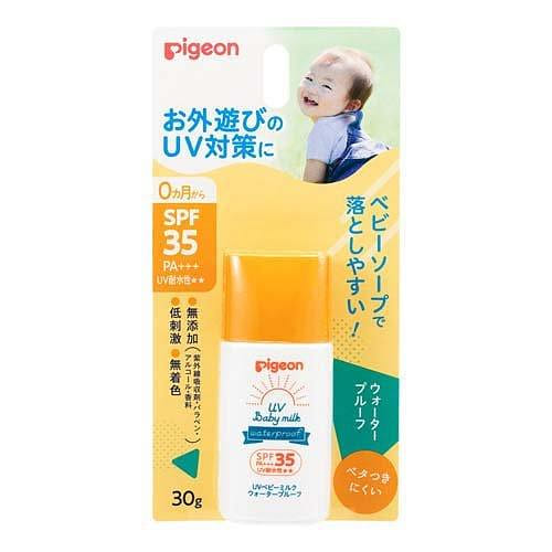 PIGEON UV Baby Milk Waterproof 30g SPF35 PA+++ 1 개