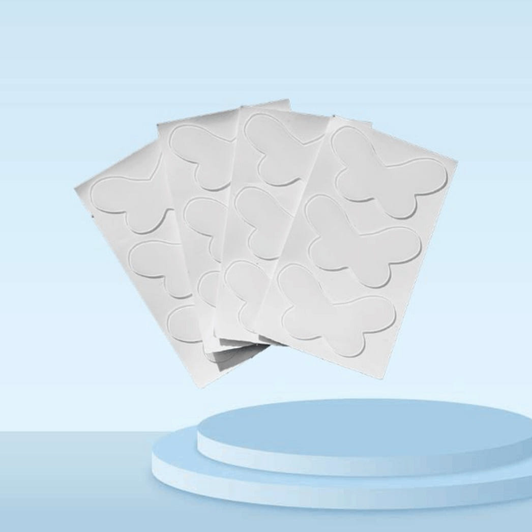 12 Pairs of Butterfly Elf Ear Stickers 24 each