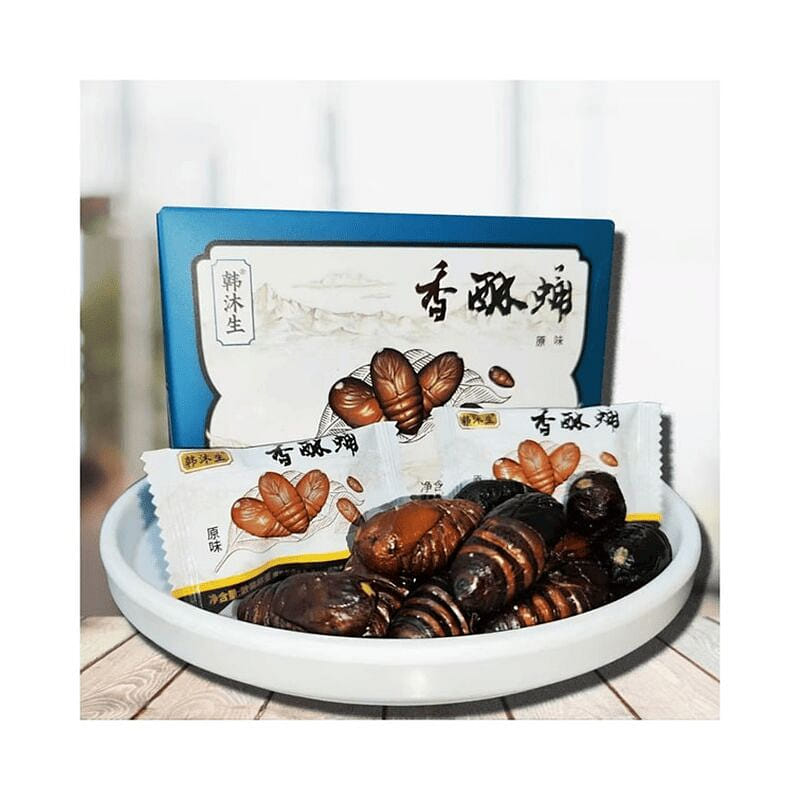 Crispy silkworm pupae, a specialty of Northeast 38 g