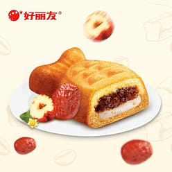 Orion Little Fish Glutinous Rice Red Bean Flavor Cake 28g*6 pieces 2 boxes 168 g