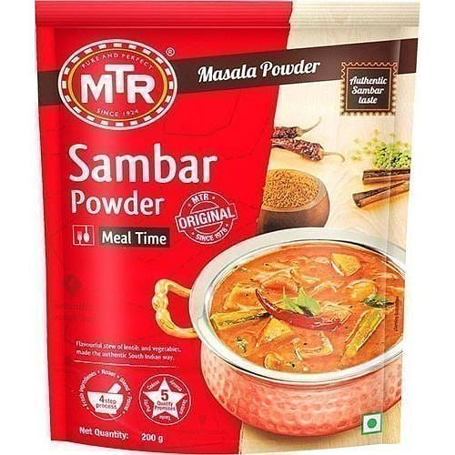 MTR Sambar Powder, 7 oz pouch 7 온스
