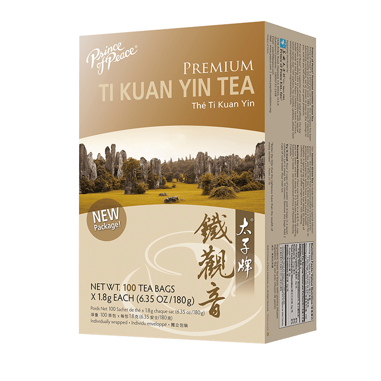 Prince of Peace Premium Ti Kuan Yin Tea, 100 tea bags 1 箱