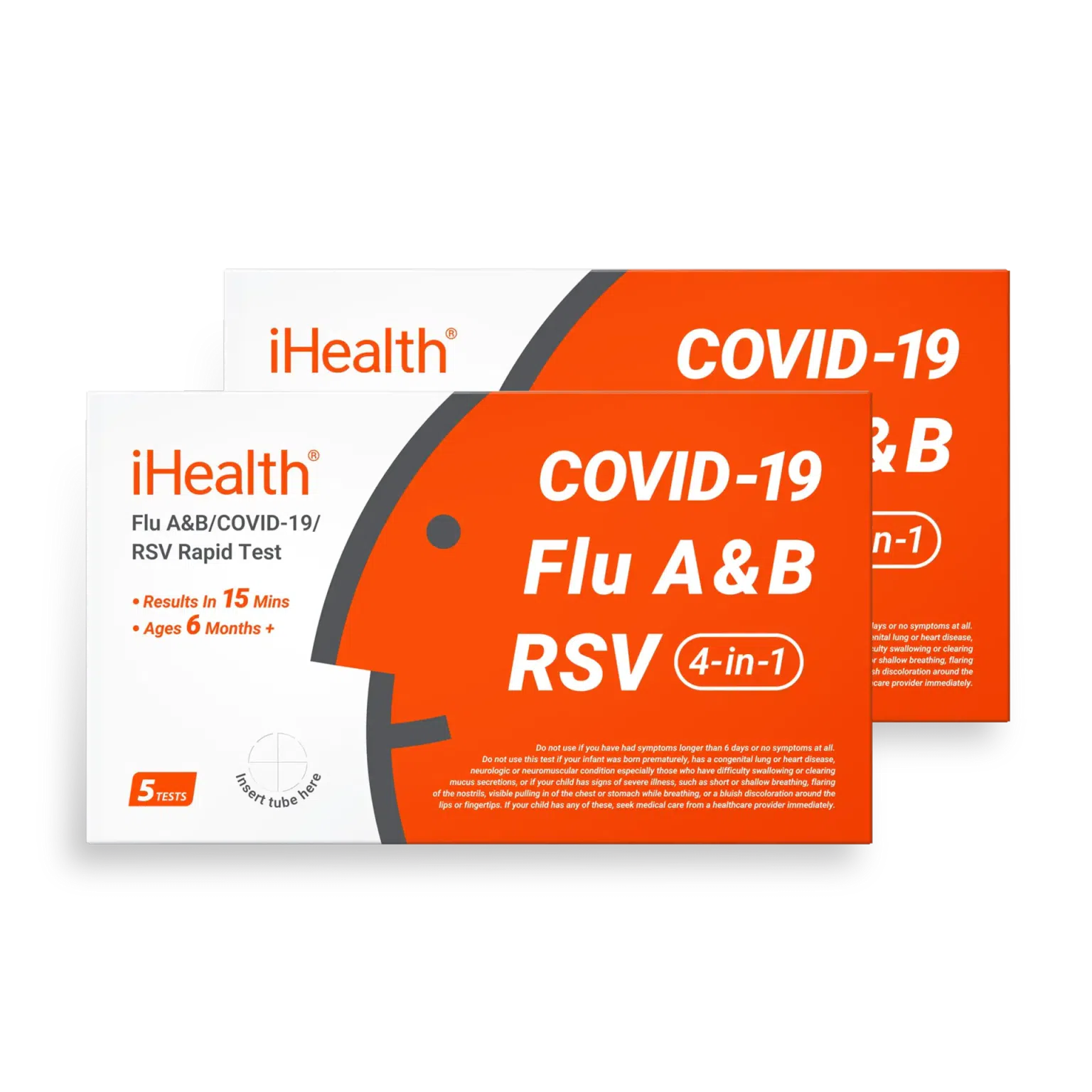 FluA/Flu B/COVID-19/RSV 4-in-1 Rapid Test 10 tests 10 pack