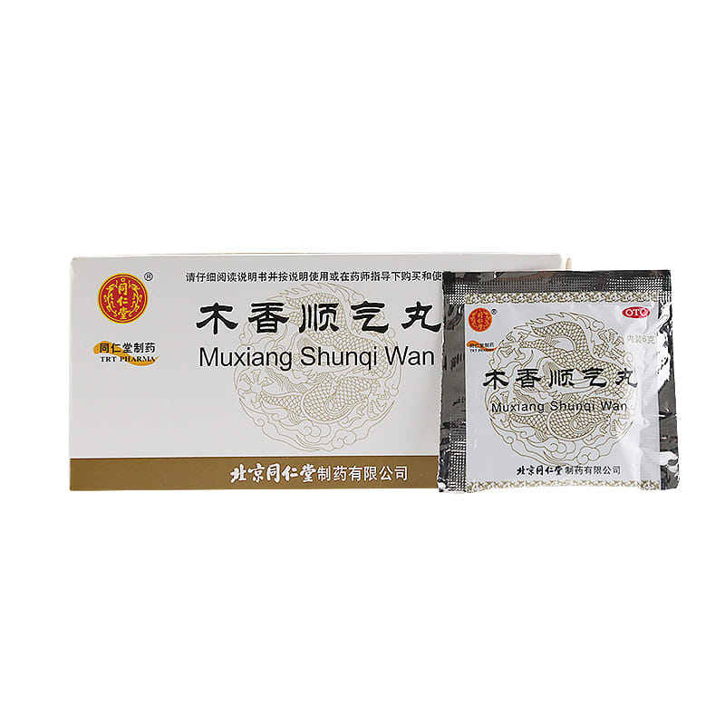 Tongrentang Muxiang Shunqi Wan 6g x12 Bags 72 그램