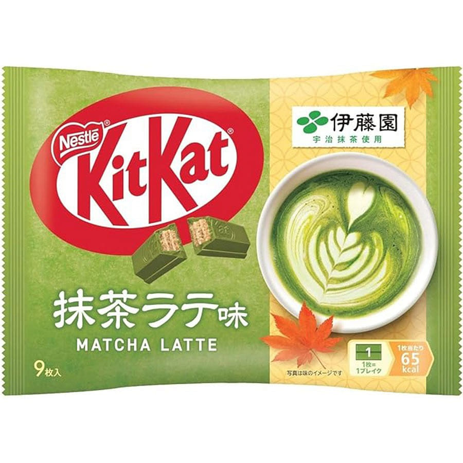 Nestle KITKAT Ito En Matcha Latte Flavor  9pcs/ 1 count