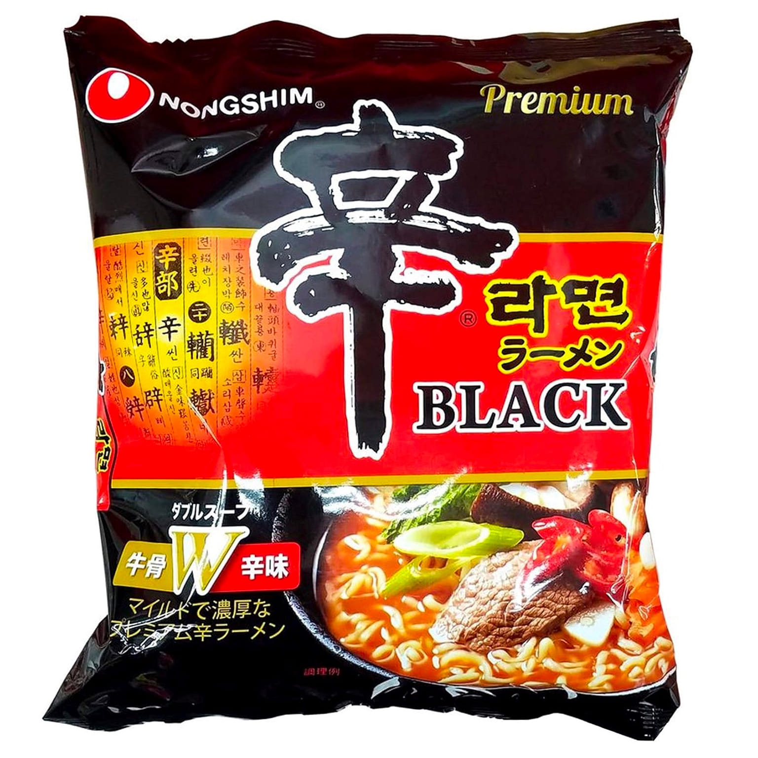 SHIN Spicy Ramen Noodles Japanese NONGSHIM 130g 1 ส่วน