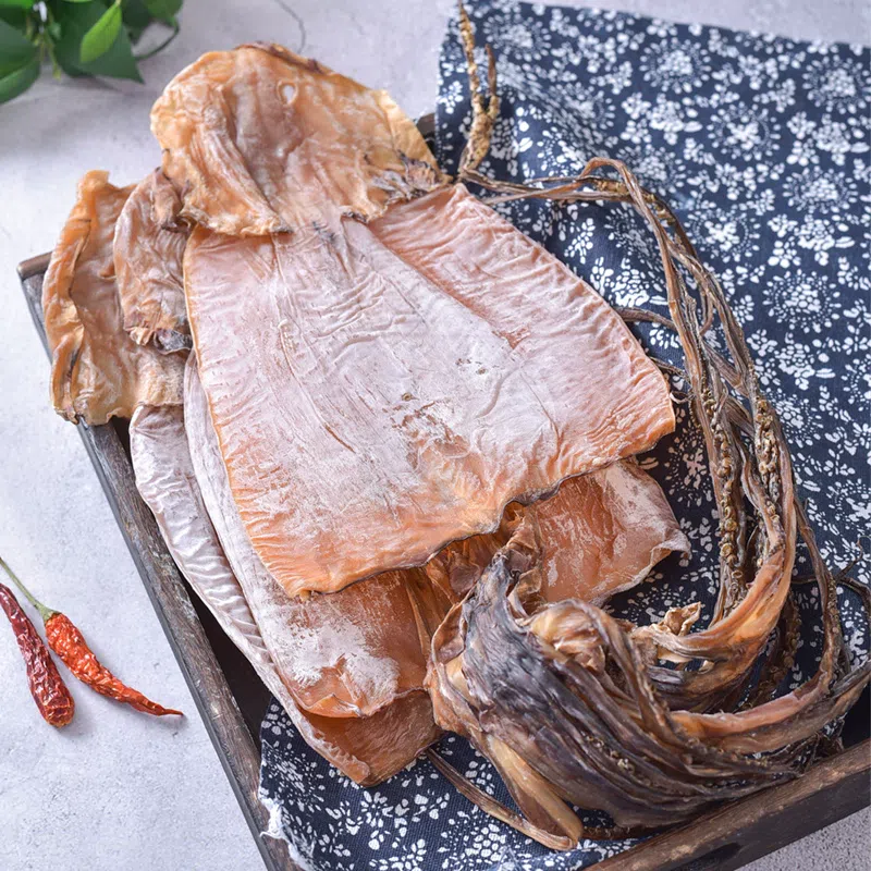 500g dried squid with whiskers (3-4 pieces) 500 กรัม