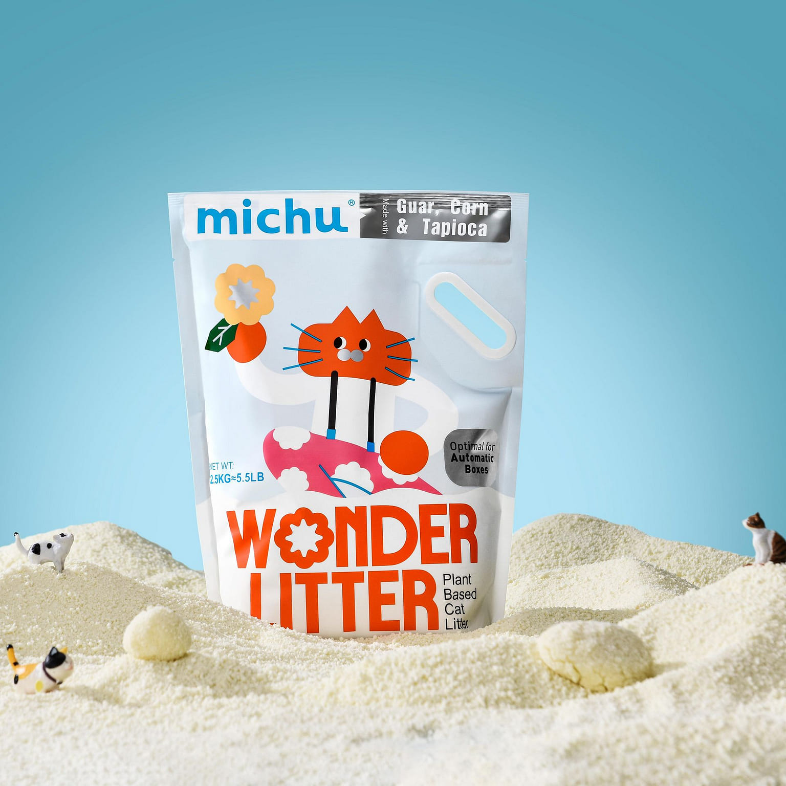 Michu Wonder Litter 5.5 lb