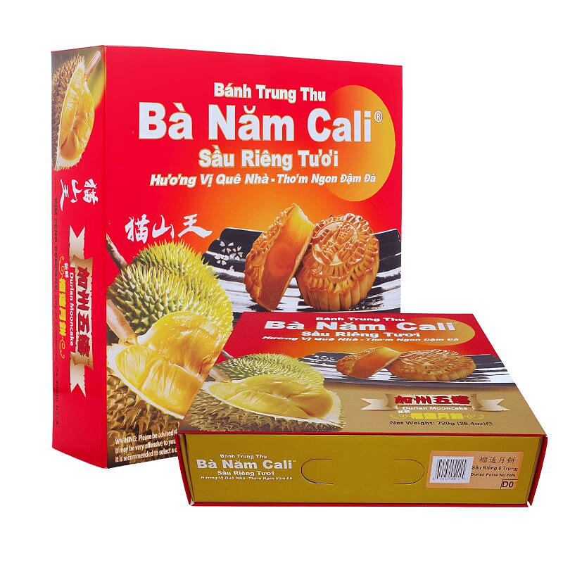 Ba Nam Cali Mooncake Durian 0 Yolk 25.40 oz 1 개