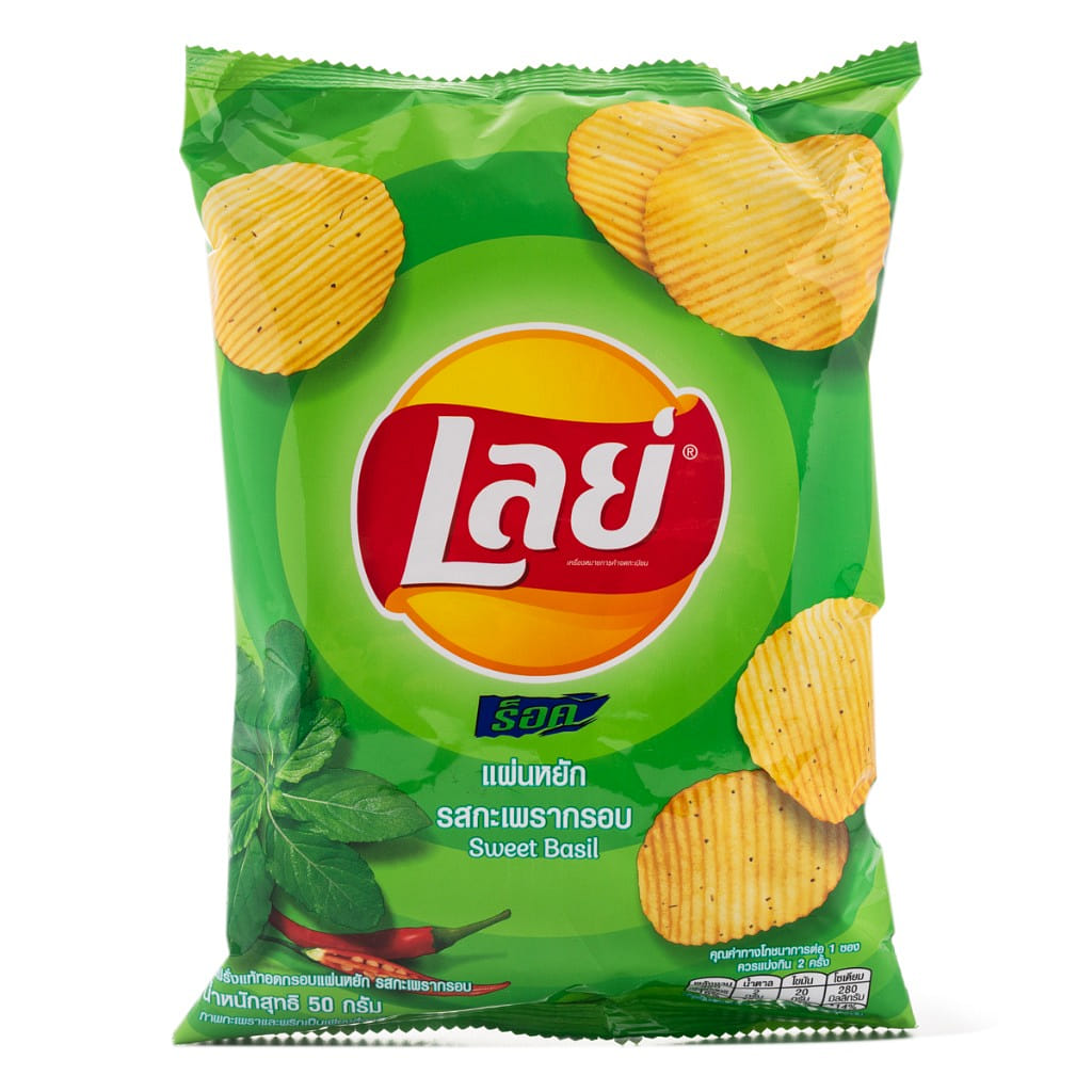 Lay's 감자칩 스위트바질맛 50 그램