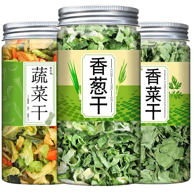 混合蔬菜干脱水蔬菜风干即食香葱干25g*1罐香菜干35g*1罐混合蔬菜干100g*1罐 160 克