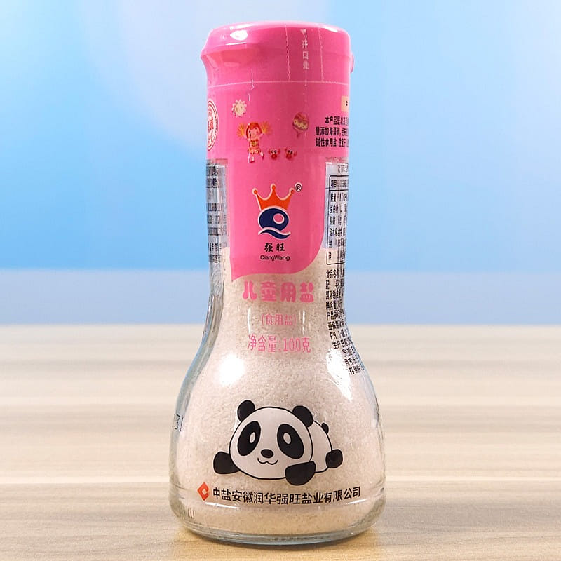Qiangwang 1-year-old baby salt, children's salt with iodized salt 100g/bottle 1 병