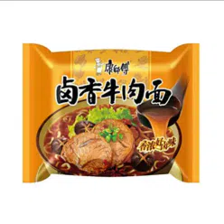 Master Kong instant noodles classic red braised beef flavor 104*1 bag 104 g