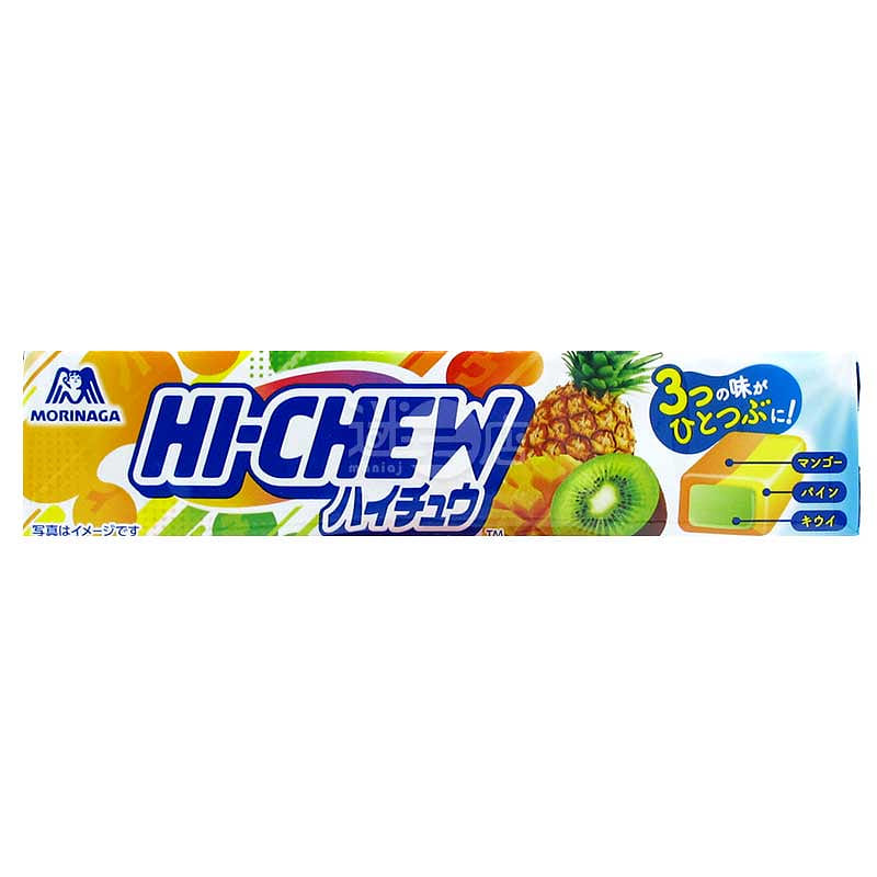 森永 HI-CHEW 软糖多汁三叶草味糖果棒 12 个