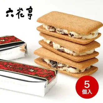 weee_snack_Hokkaido  Rokkatei Marusei Buttersand Biscuit, 5pc 1 box
