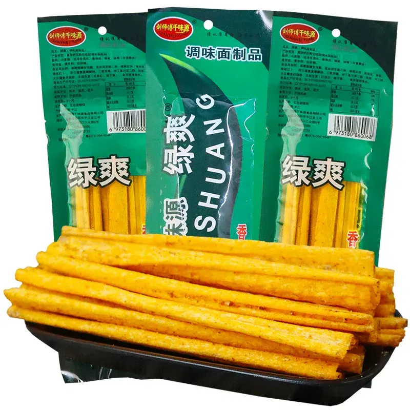 千味源 綠爽麻辣條 16g 16 克*5 包