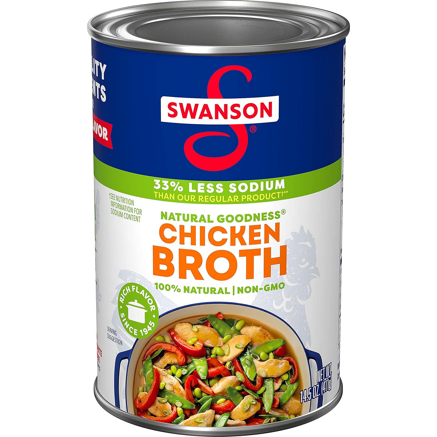 [Swanson] Natural Chicken Broth - 14.5oz 1 개