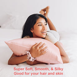 TheCoton&Silk  22姆米桑蚕丝枕套，自然白Cream，King (20“ x 36“) 0.8 磅