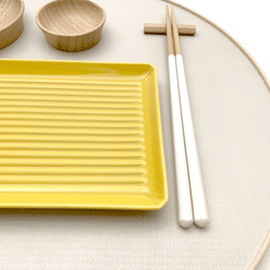 심플 칼라 그릇 세트 - Yellow / Tofu (White) 1 박스