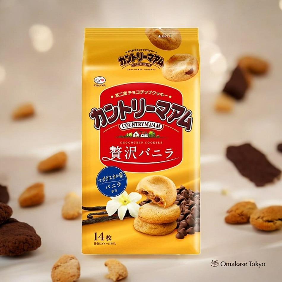 Fujiya Country Ma'am Soft Cookies Vanilla 190 グラム