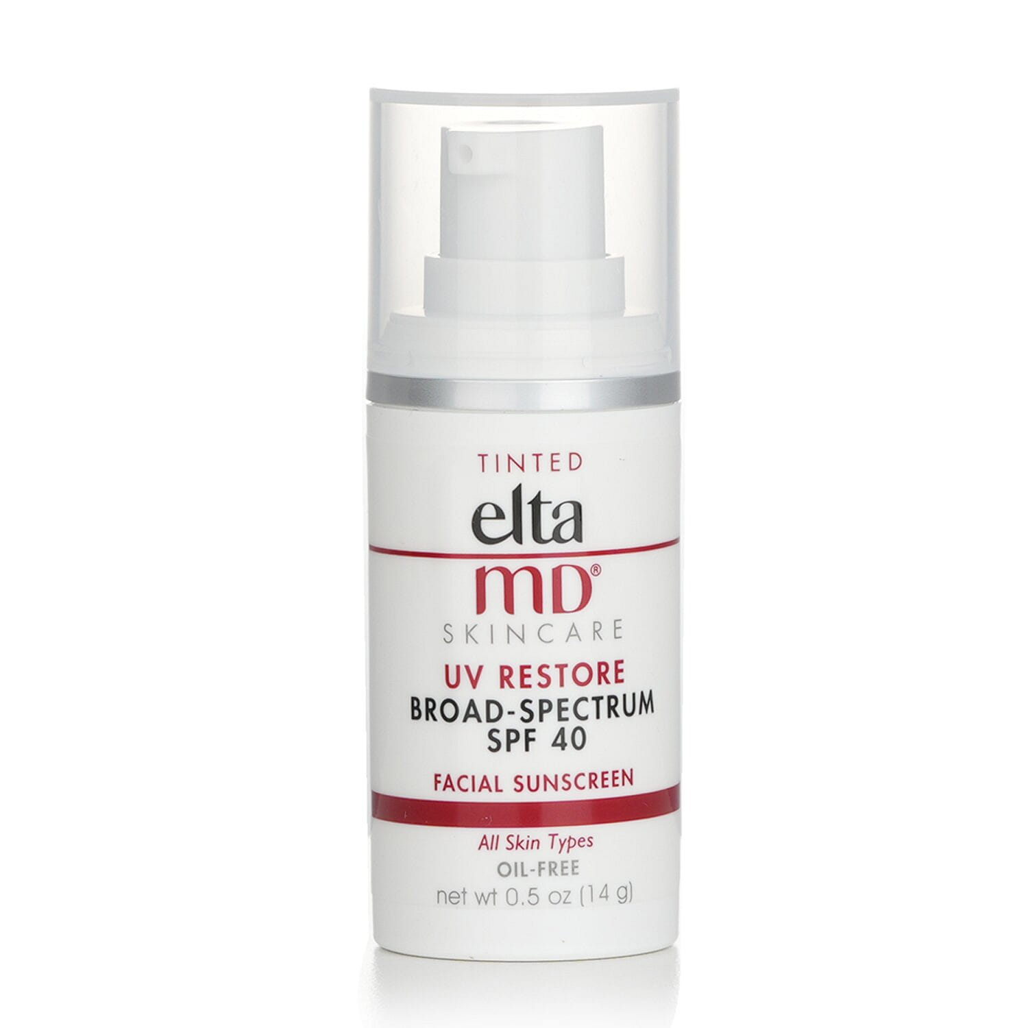 EltaMD UV Restore Physical Facial Sunscreen SPF 40 - Tinted (Miniature) 14g/0.5oz 14 กรัม