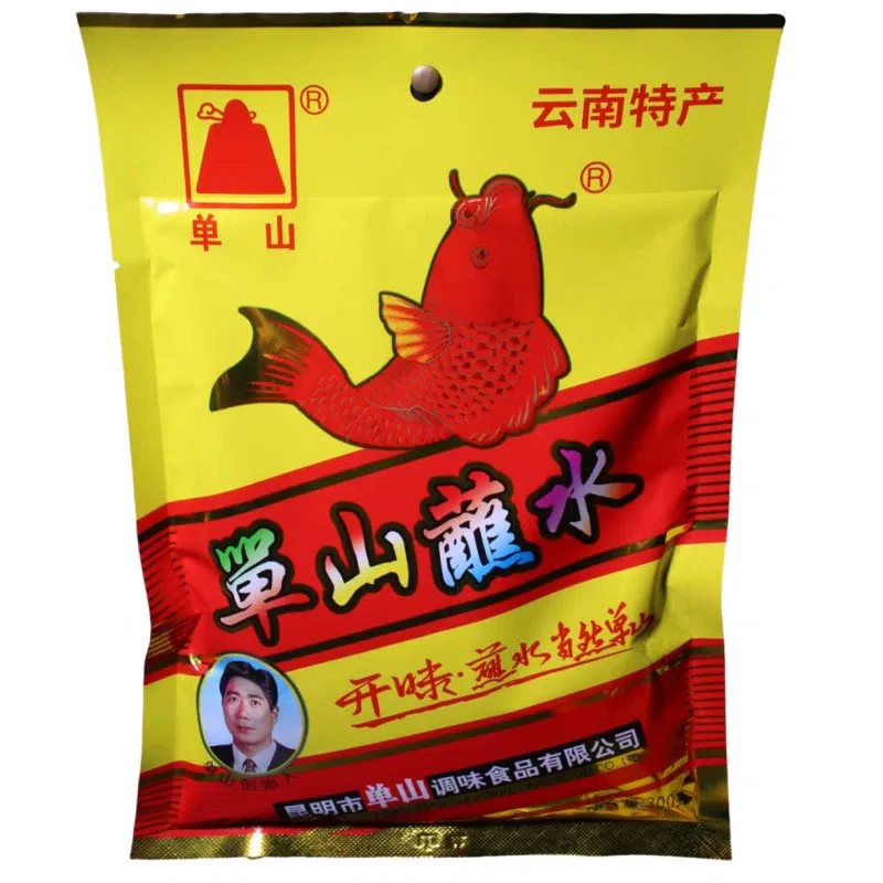 Yunnan specialty single mountain dipping hot pot dipping sauce barbecue condiment spicy 200 grams *1 bag 200 그램