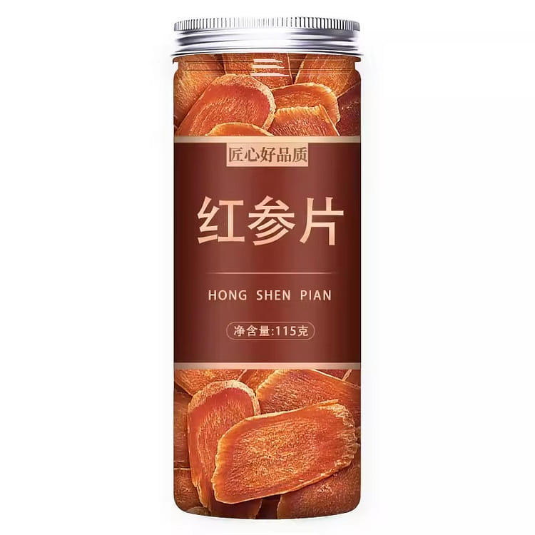 紅參片吉林特產野生無糖高麗蔘人叄整支115g - Weee!