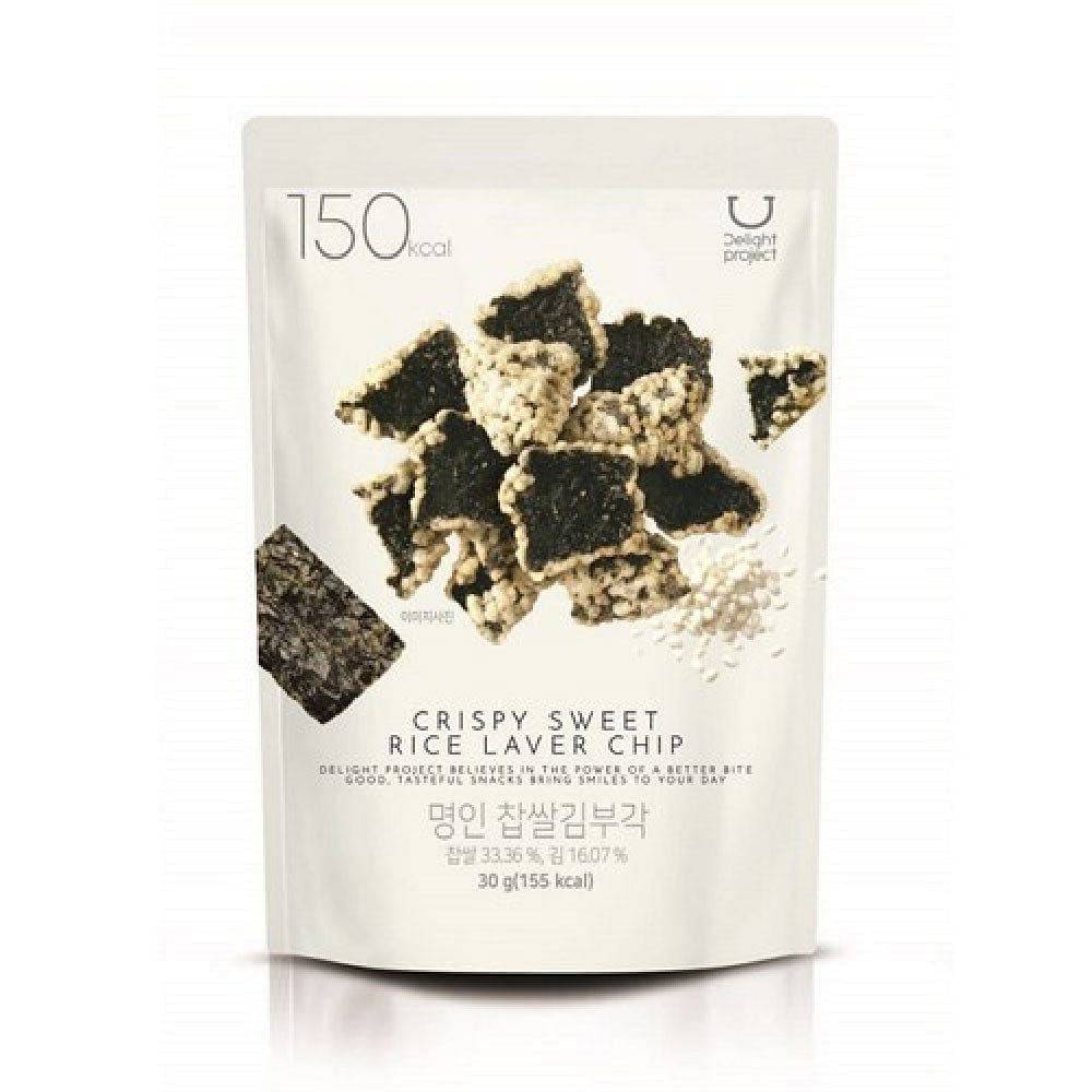 딜라이트 프로젝트 명인 찹쌀 김부각 30 그램