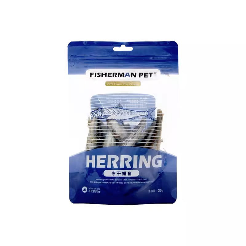 Pet Treats FISHERMANPET Cat and Dog Treats - Freeze-Dried Anchovies 35 그램