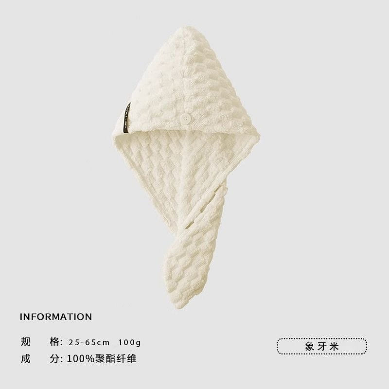 Jieliya dry hair cap, beige, 1 piece 1 each