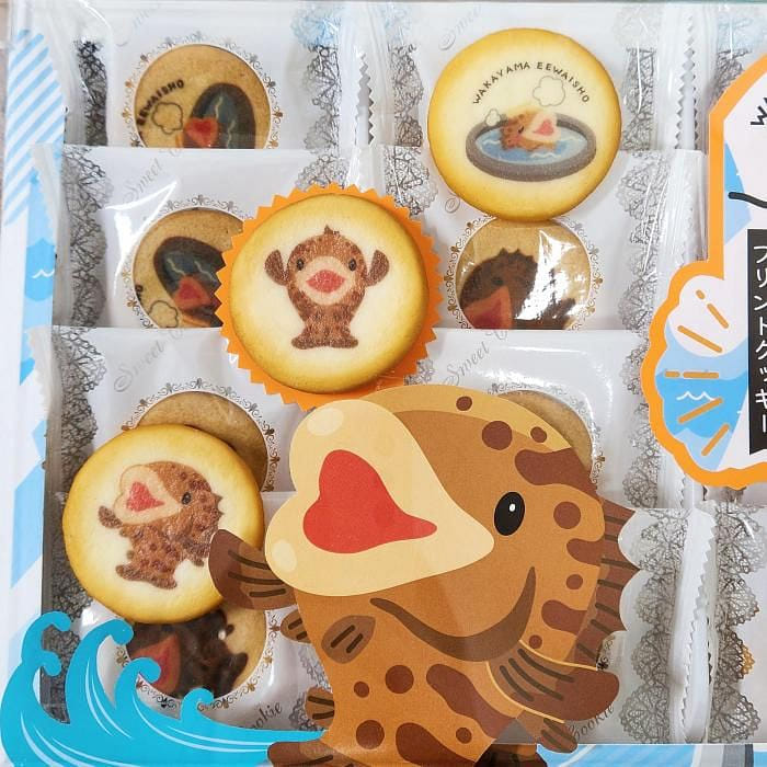 Bánh quy in hình Eewaisho Kihoan Wakayama (12 cái) 1 hộp