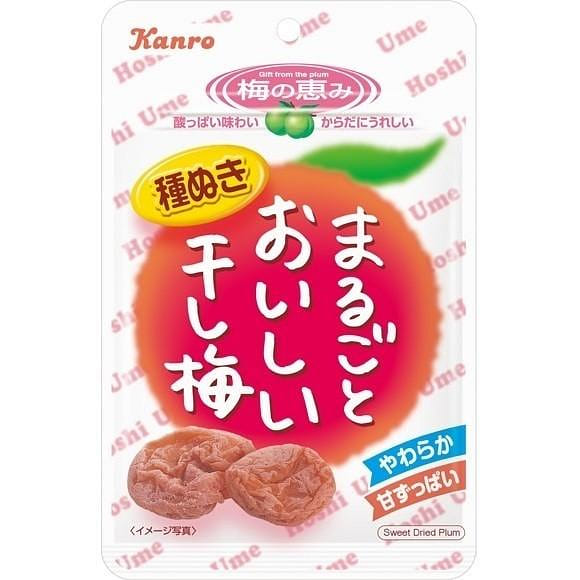 KANRO Delicious Whole Plum Cake Umeboshi 19g 1 개
