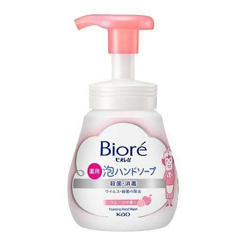 weee_care_Kao Biore Foaming Hand Wash Peach Scent 240ml 1 each