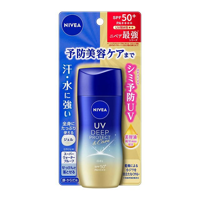 Kao Nivea Uv Deep Protect & Care Gel SPF50+ PA++++ 80 g