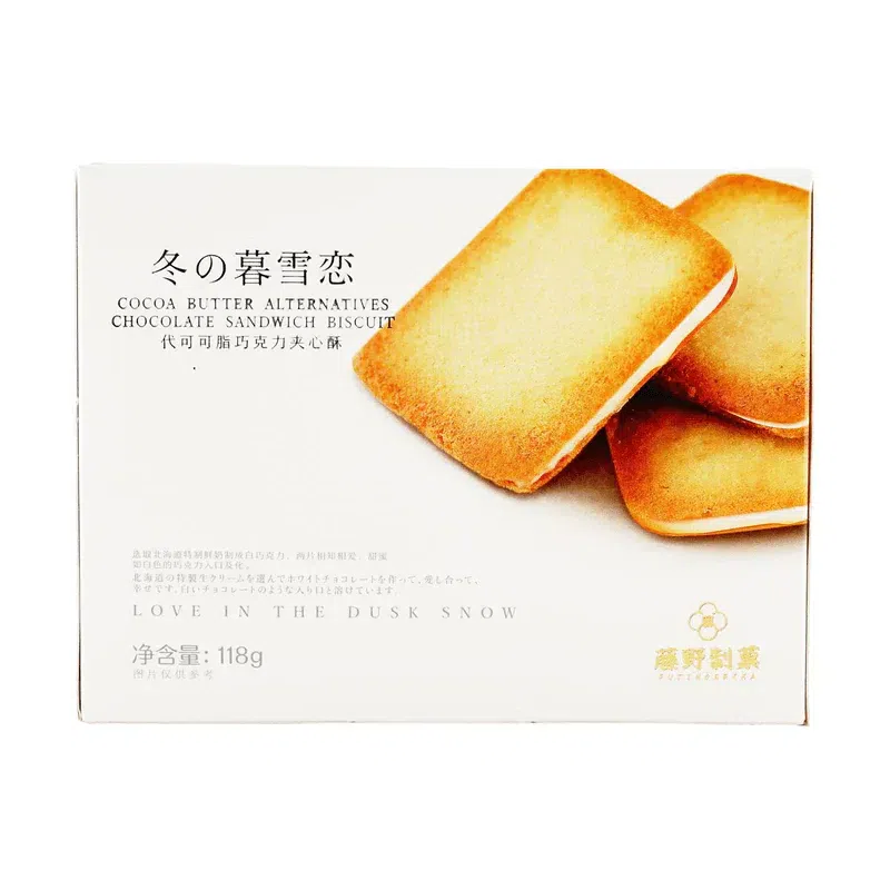 Fujinoseika Snowy Love Chocolate Cream-filled Pastry 118 g