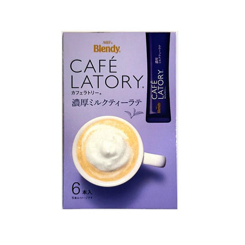 AGF CAFE LATORY Milk Tea Stick 6pcs 1 개