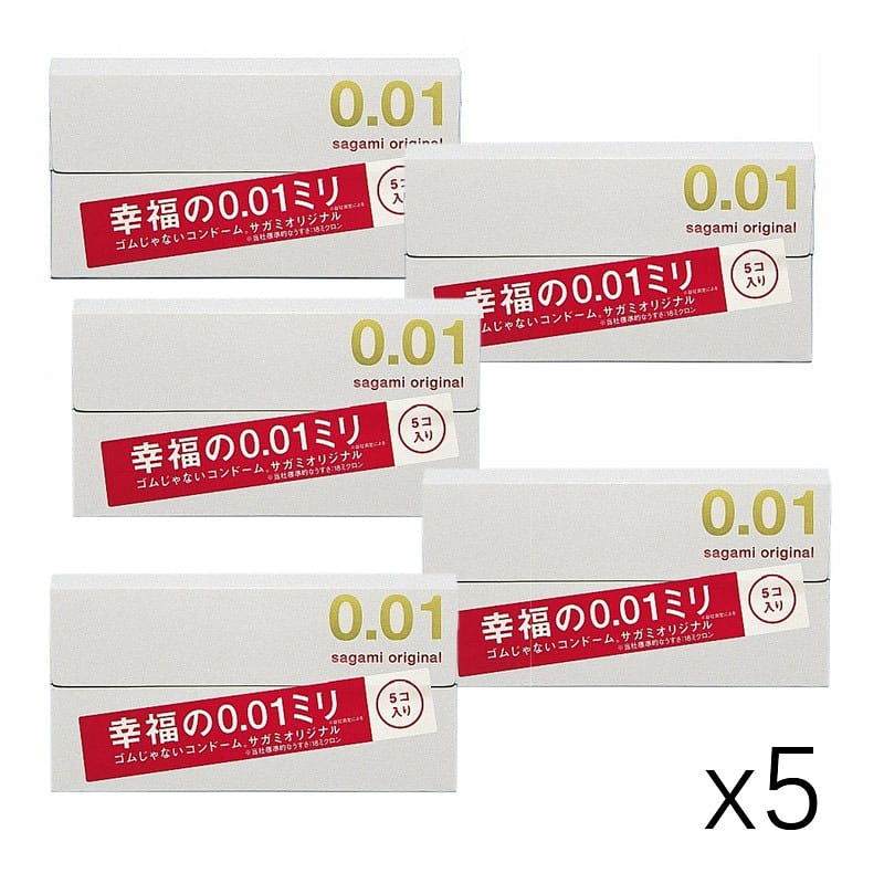 SAGAMI 001 Ultra-thin Condoms Condoms 5 boxes 1 개