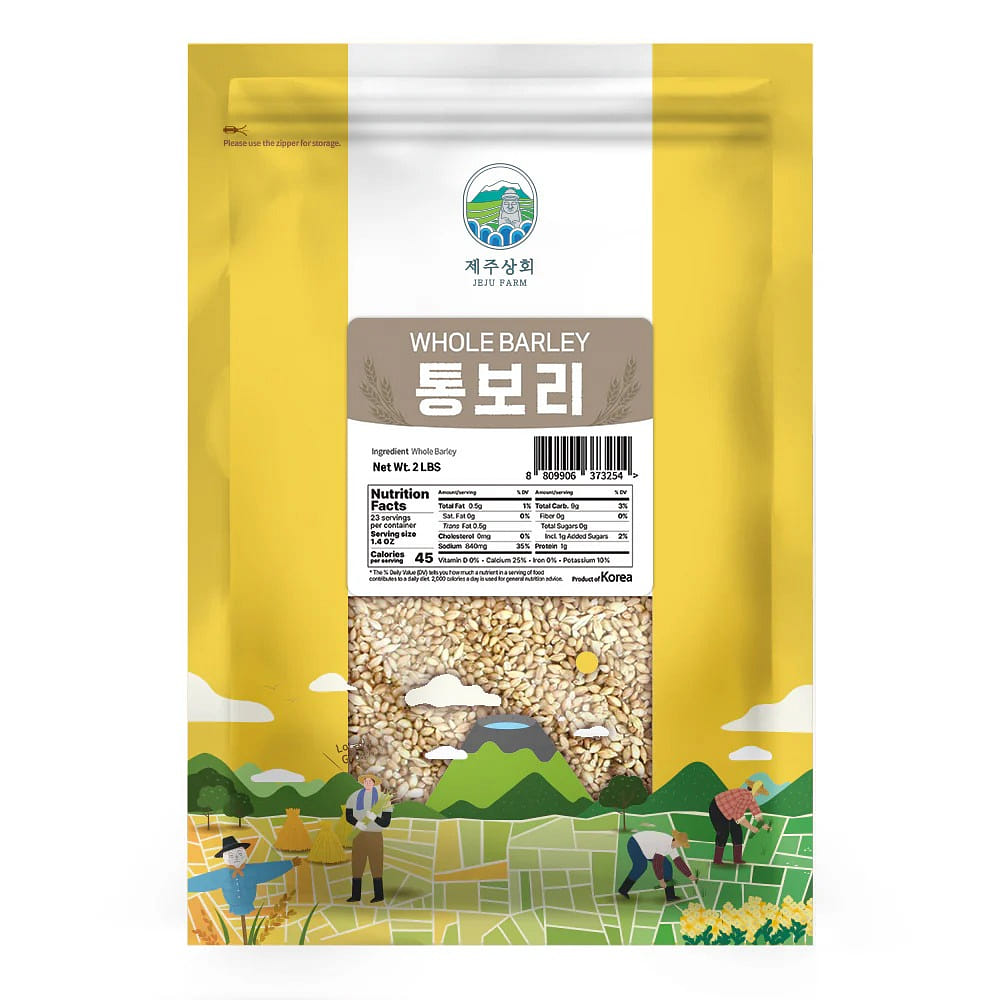 KOREA Jeju Farm Premium Whole Barley 907 g