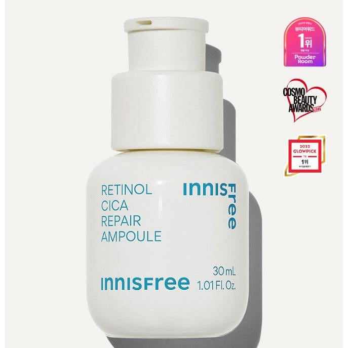 Innisfree Green Retinol Cica Repair Ampoule Trouble Care (30ml) (1.01 Fl. OZ.) 30 ml(ミリリットル)
