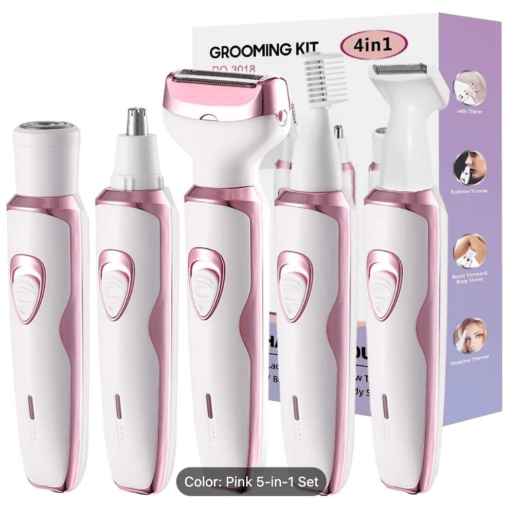 Women Multi-functional Electric Hair Remover Sets 1 case