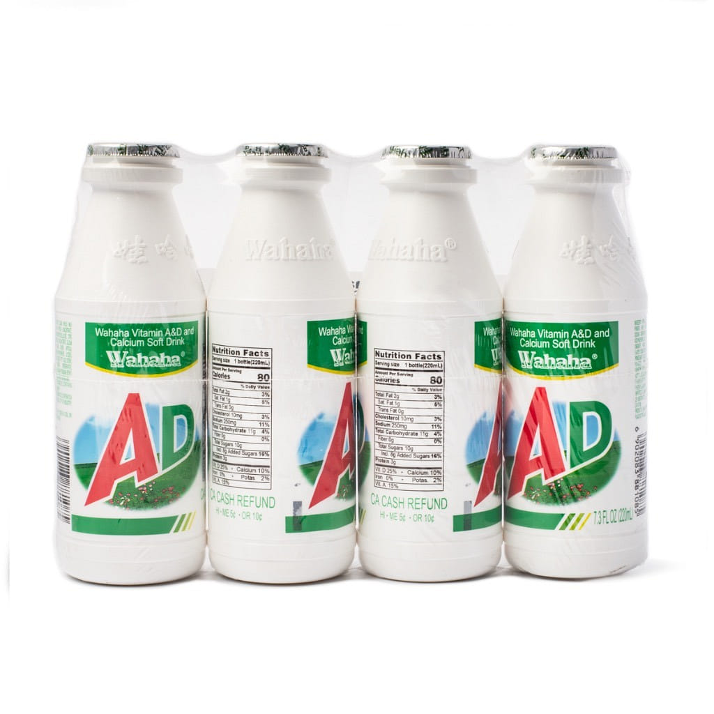 娃哈哈 AD鈣奶 220 毫升*4 瓶
