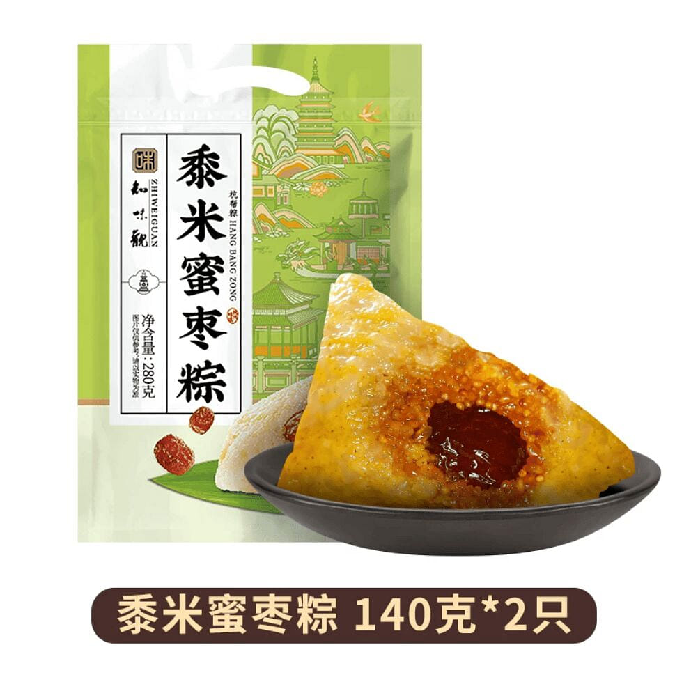 知味觀黍米蜜棗糉140g*2只 1 份