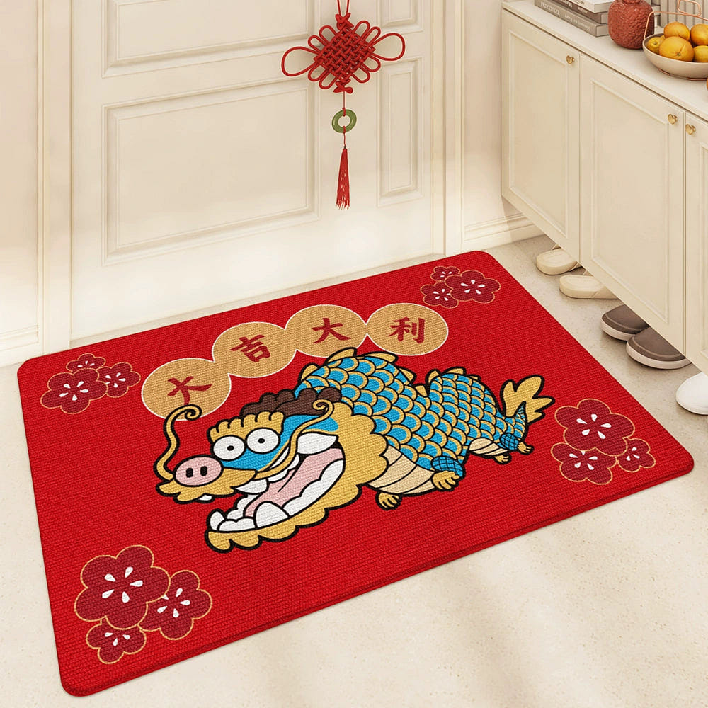 Fat dragon happy mat bathroom mat 60*90 / happy dragon 1 개
