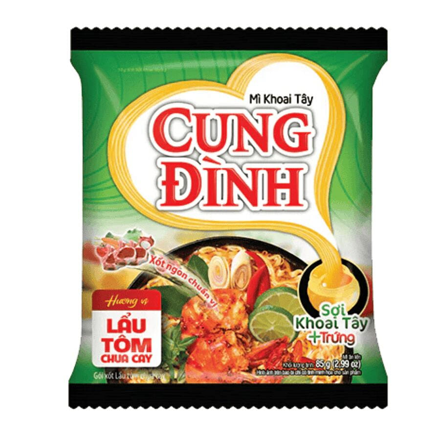 Cung Dinh Hot and Sour Prawn Hotpot Noodle Soup 1 each
