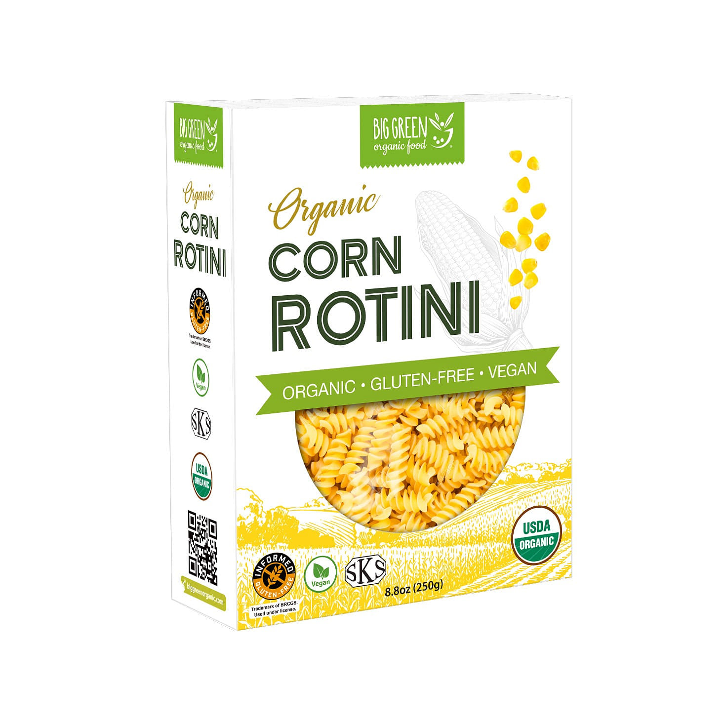 Organic Corn Rotini 8.8 oz