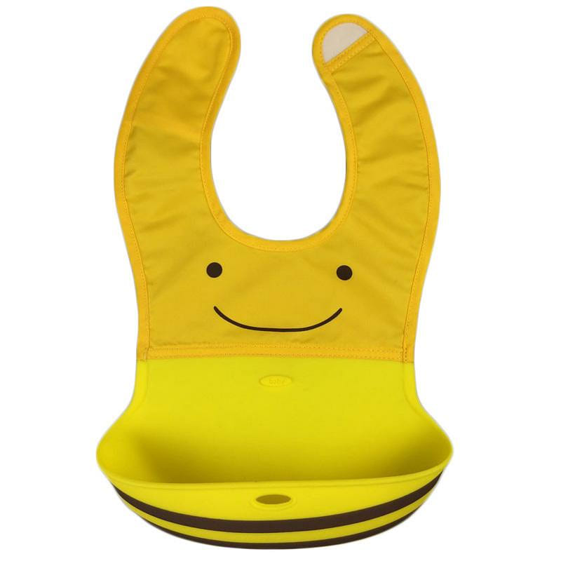 Nectar Baby Cloth and Silicone Bib-bumblebee 1 개