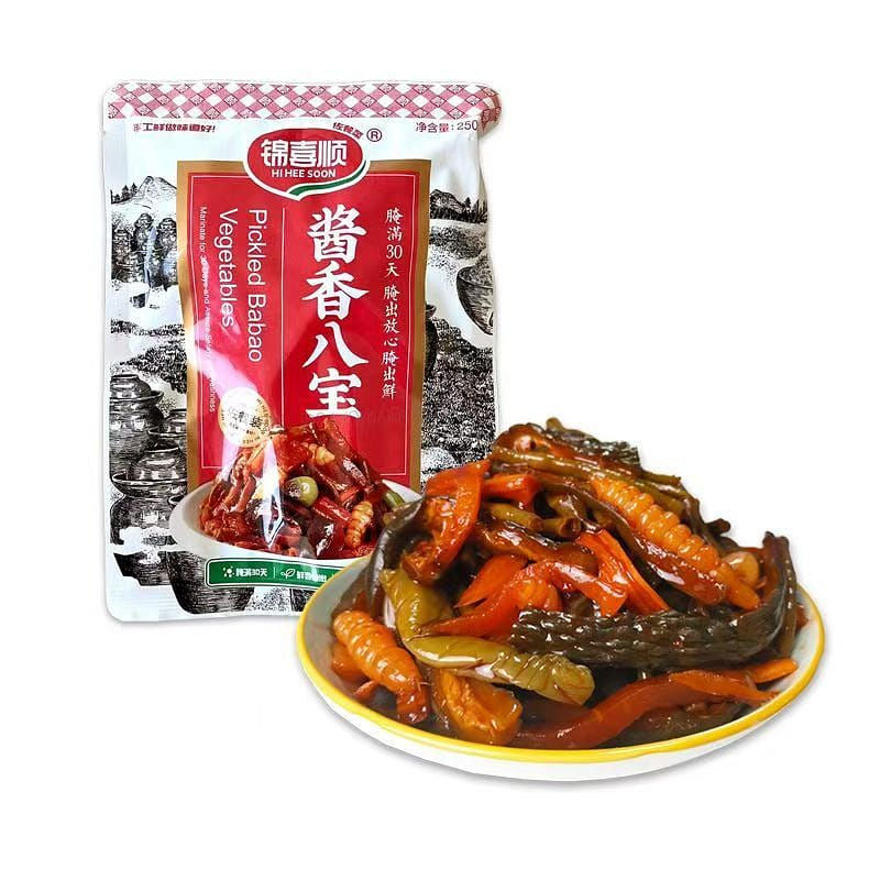 Sauce flavored Eight Treasures Pickled Vegetables 250 그램